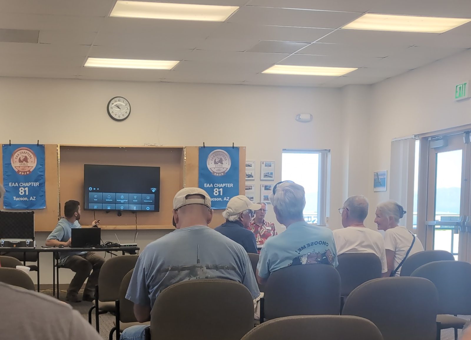 Attended first EAA Chapter Meeting