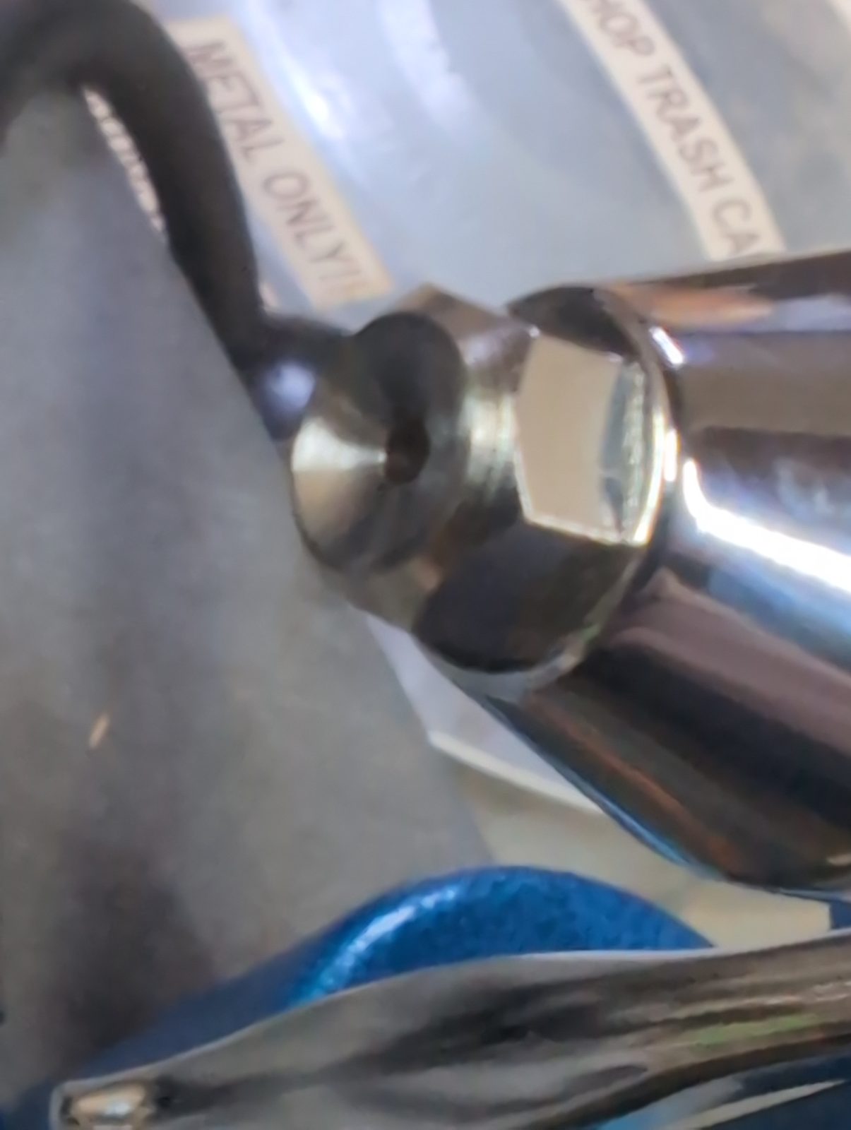 Printed more radiuses and tried shaping rivet gun nose
