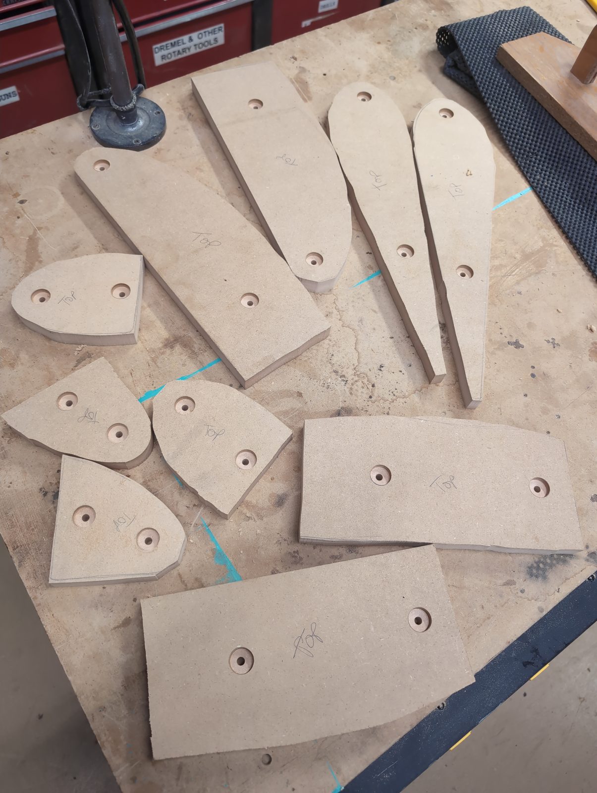 Progress on horizontal tail shaping forms