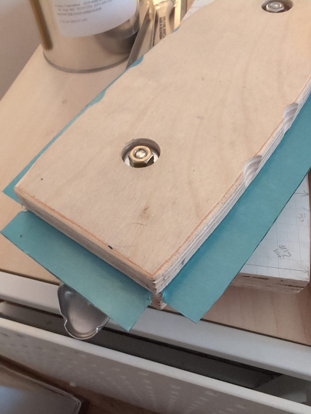 Shaped first curved rib