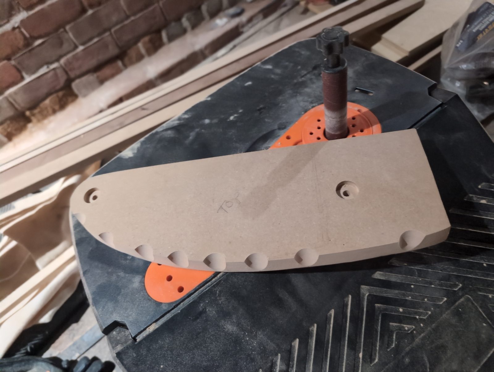 Horizontal tail shaping forms mostly complete