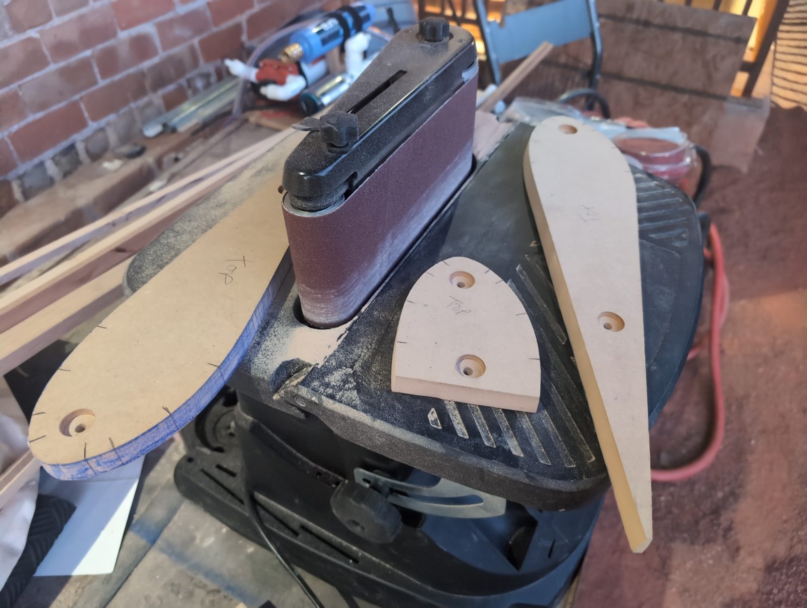 Horizontal tail shaping forms mostly complete
