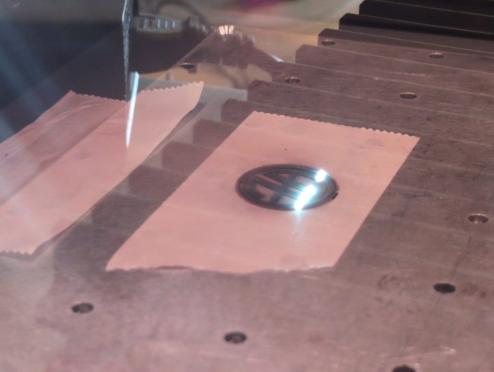 Added finishing touch on restored drill